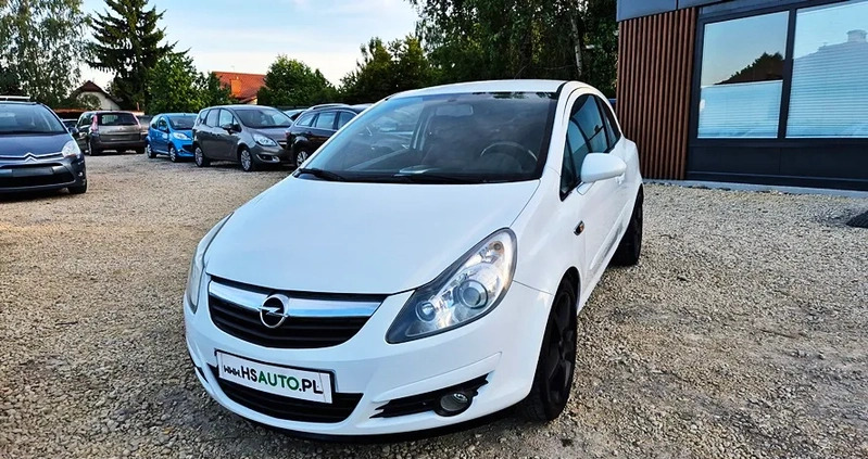 Opel Corsa cena 9999 przebieg: 214000, rok produkcji 2008 z Knyszyn małe 596